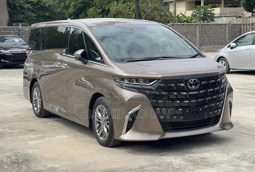 New Toyota Alphard 2024 Gold