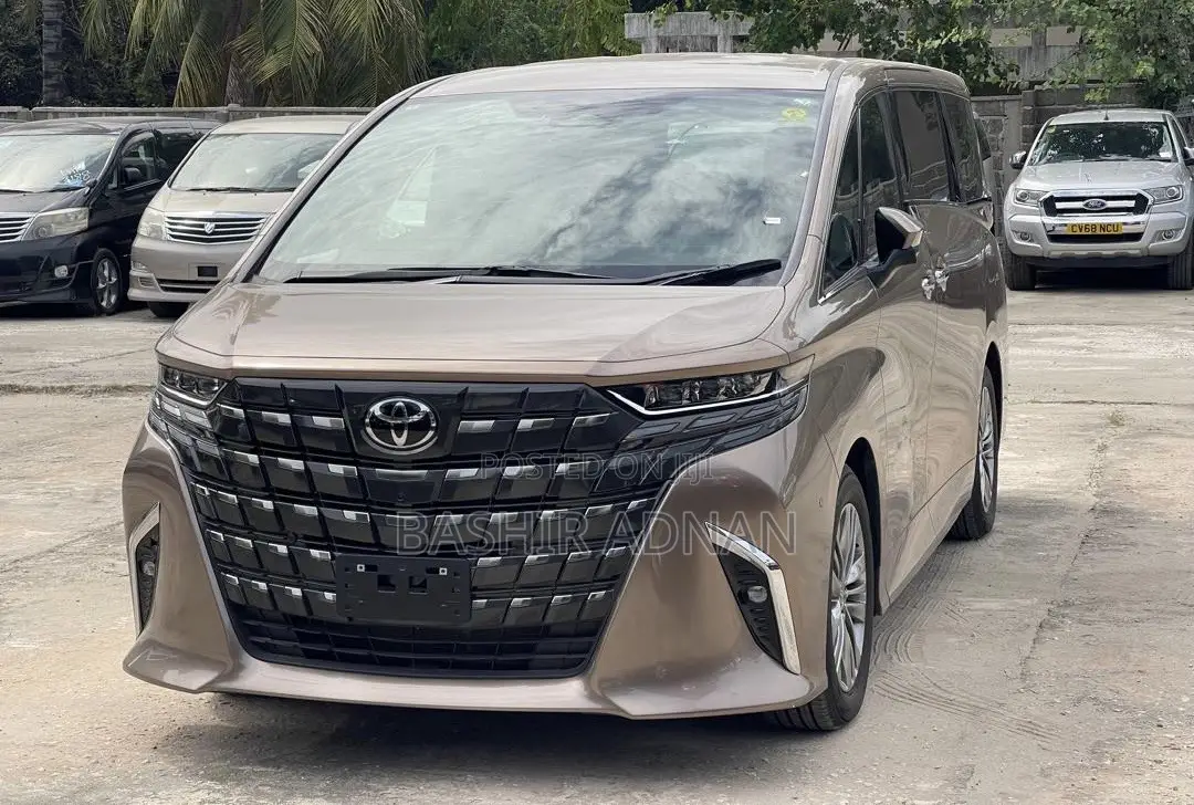 New Toyota Alphard 2024 Gold