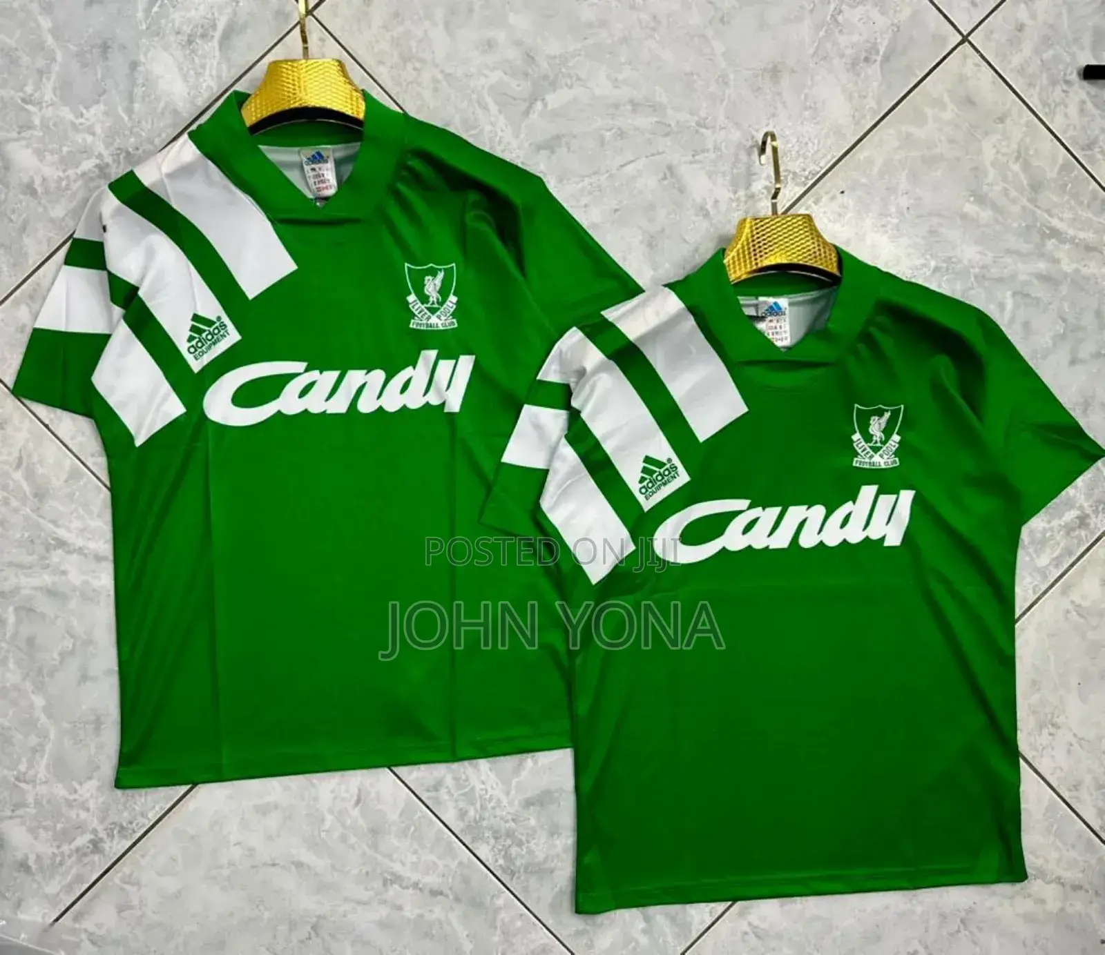 Liverpool Jersey Vintage Green 91/92