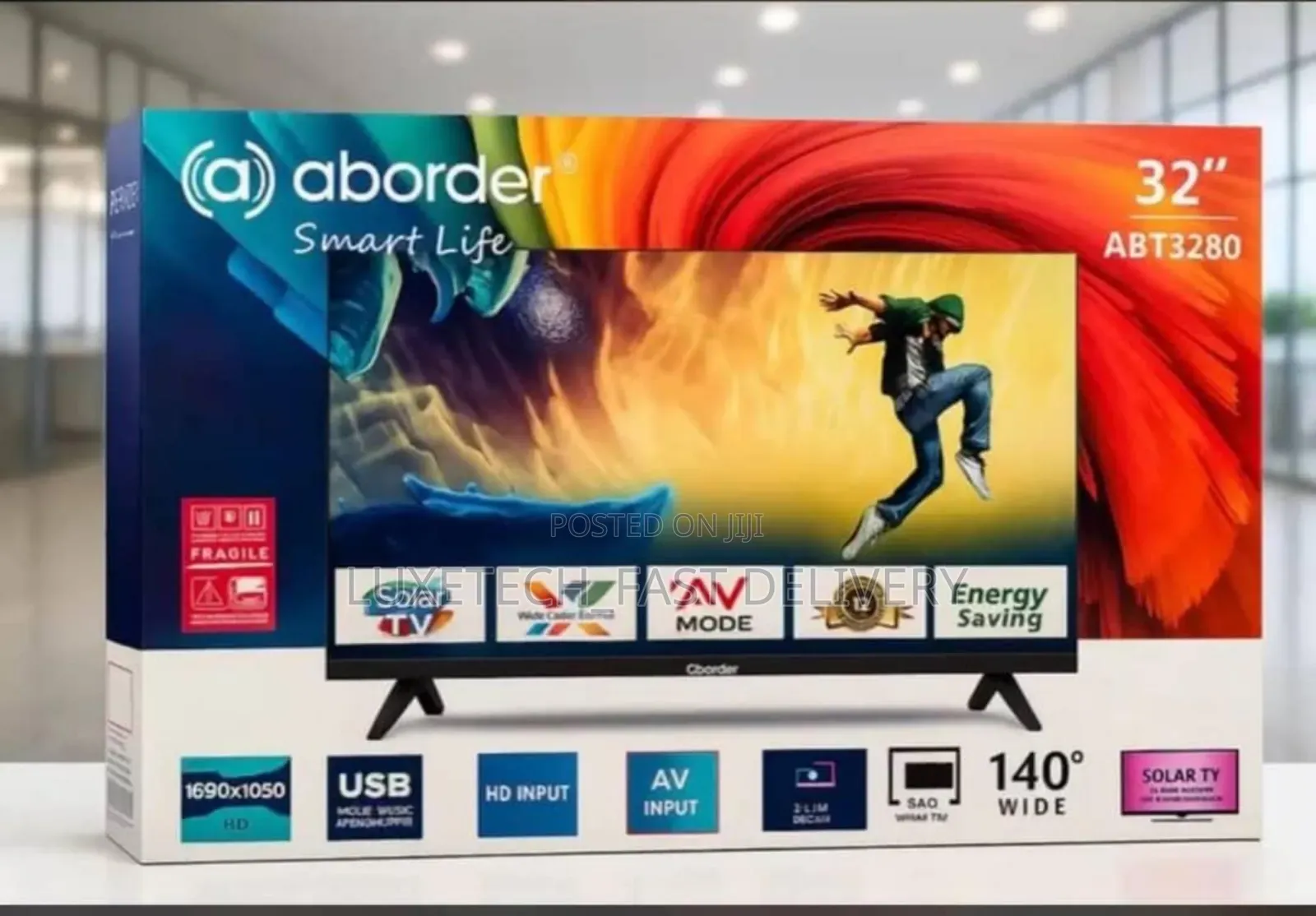 Aborder 32" Led Tv Full Hd Display for Clear Visuals