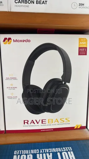 Moxedo Ravebass Anc Headphone