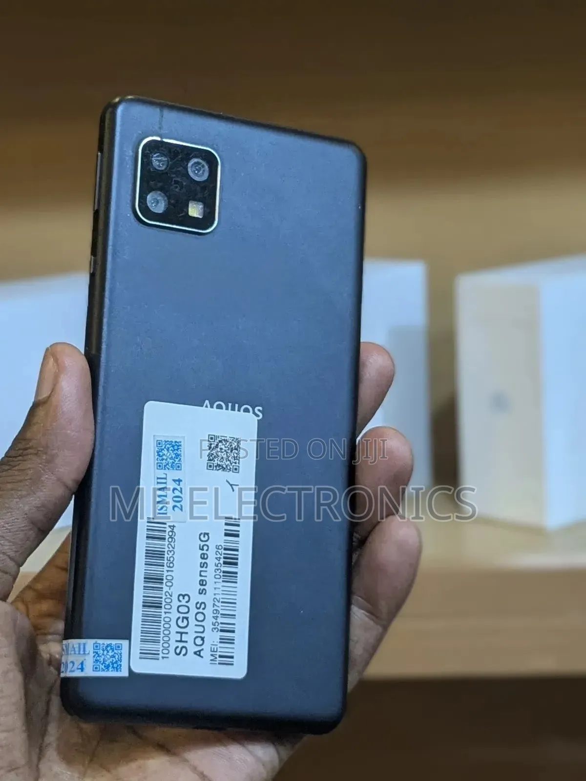 Sharp Aquos sense5G 64 GB Black