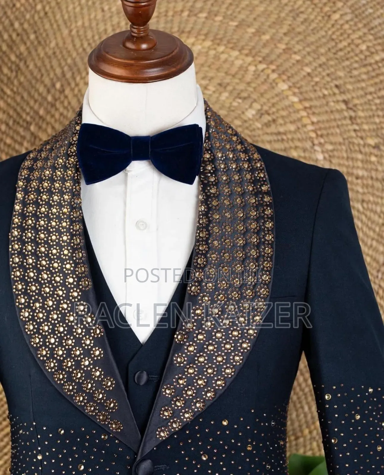 A Nice Suit With Distinctive Shawl Lapel Design