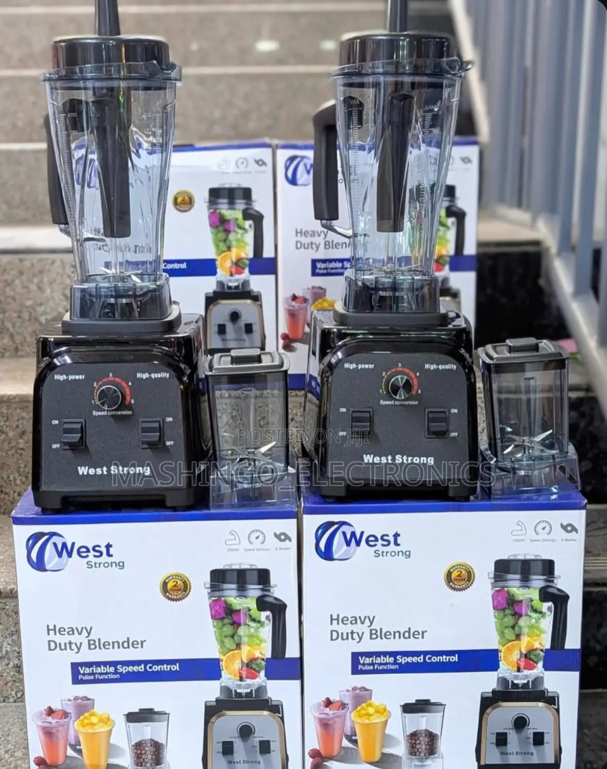 2-In1 Heavy Duty Blender West Strong