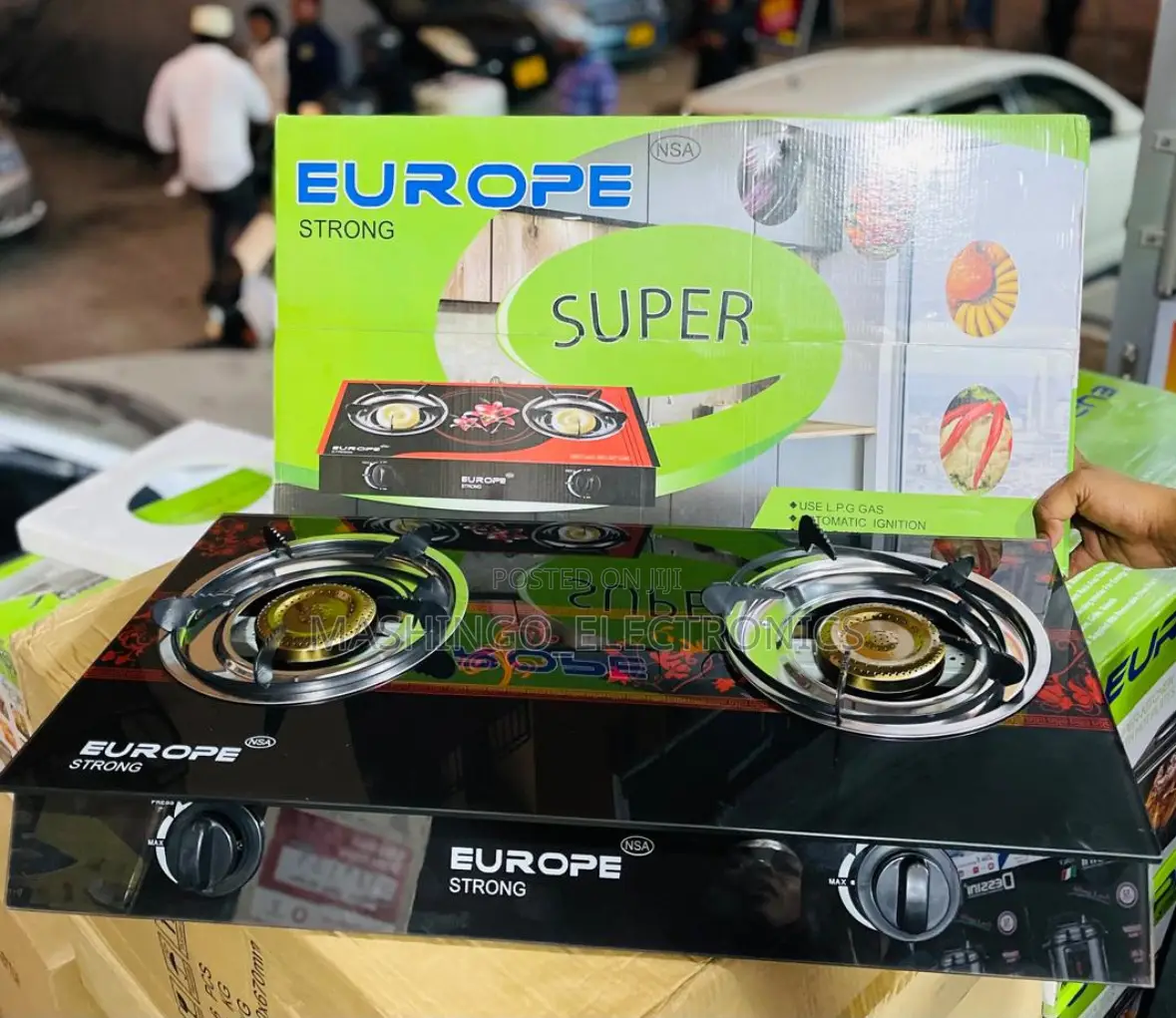 Gas Cooker || Europe Jiko La Gesi