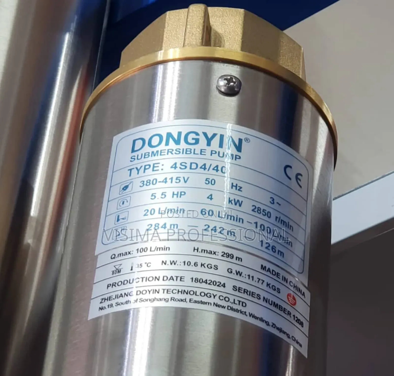 5.5hp Submersible Pump