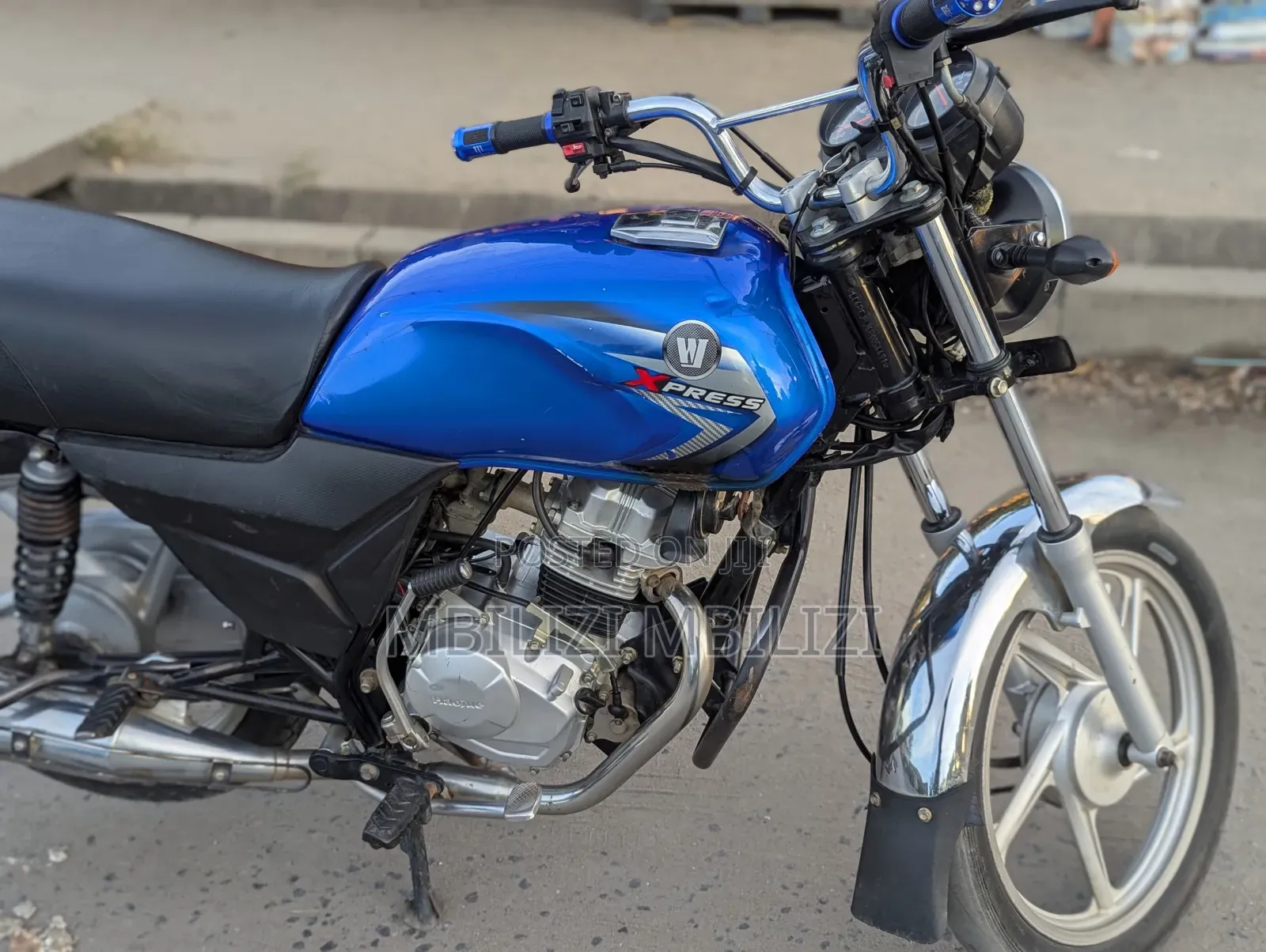 Haojue HJ125-8F 2024 Blue