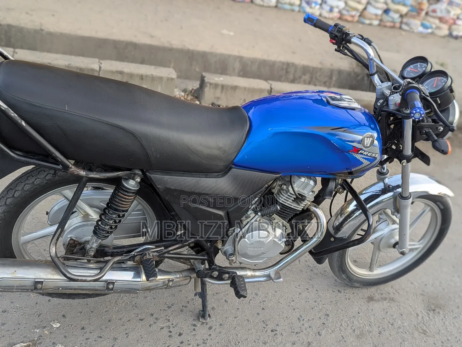 Haojue HJ125-8F 2024 Blue