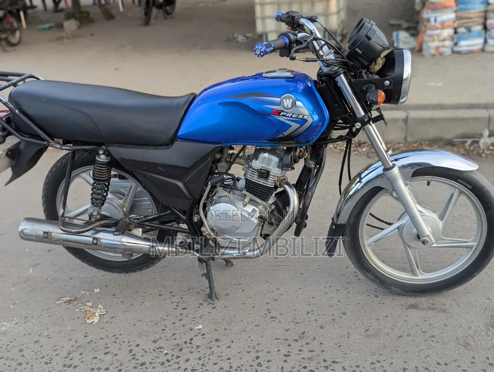 Haojue HJ125-8F 2024 Blue