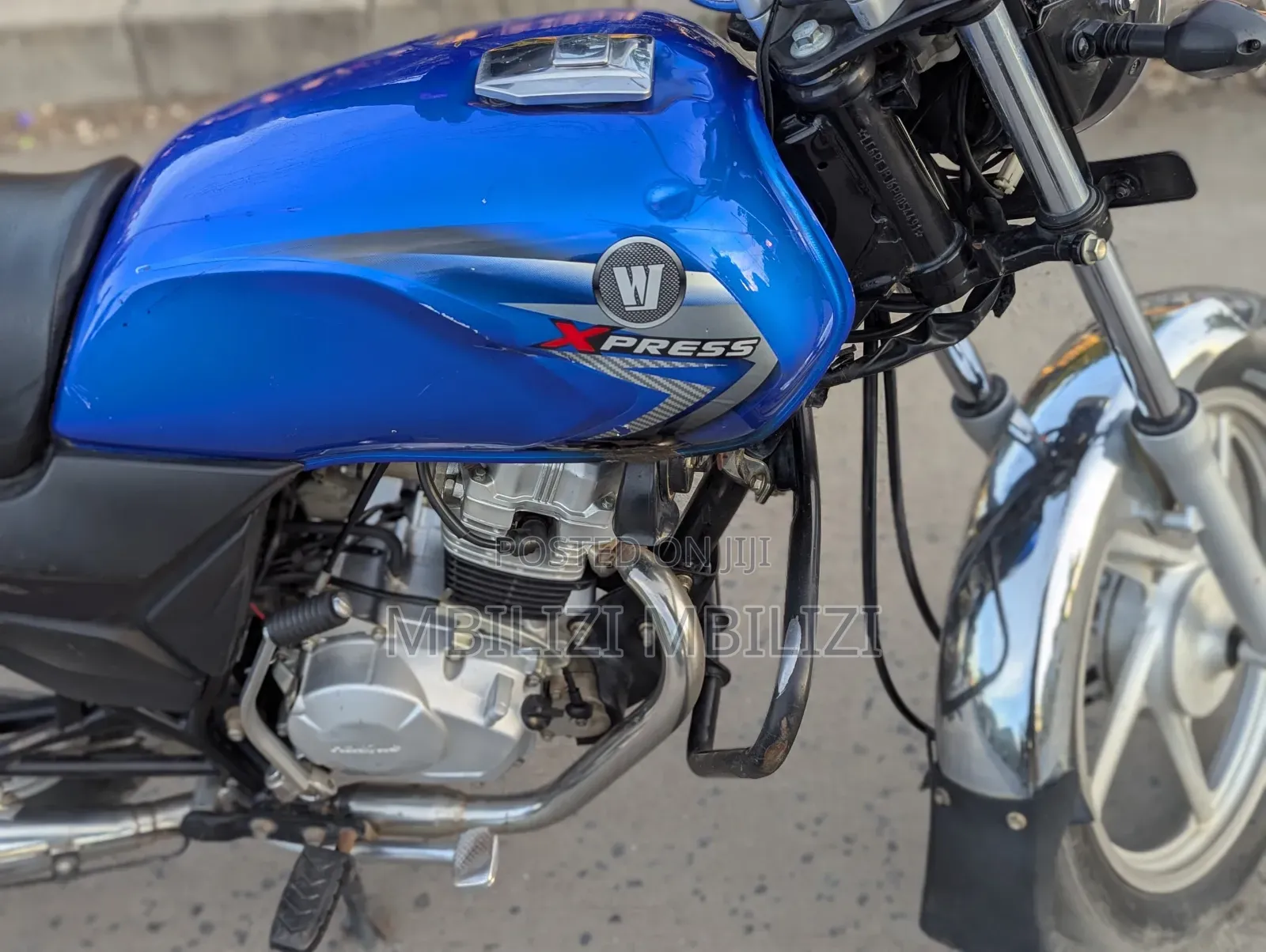 Haojue HJ125-8F 2024 Blue
