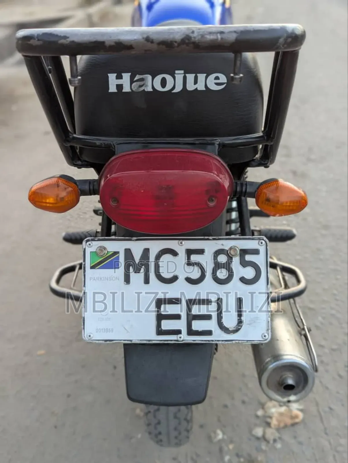 Haojue HJ125-8F 2024 Blue