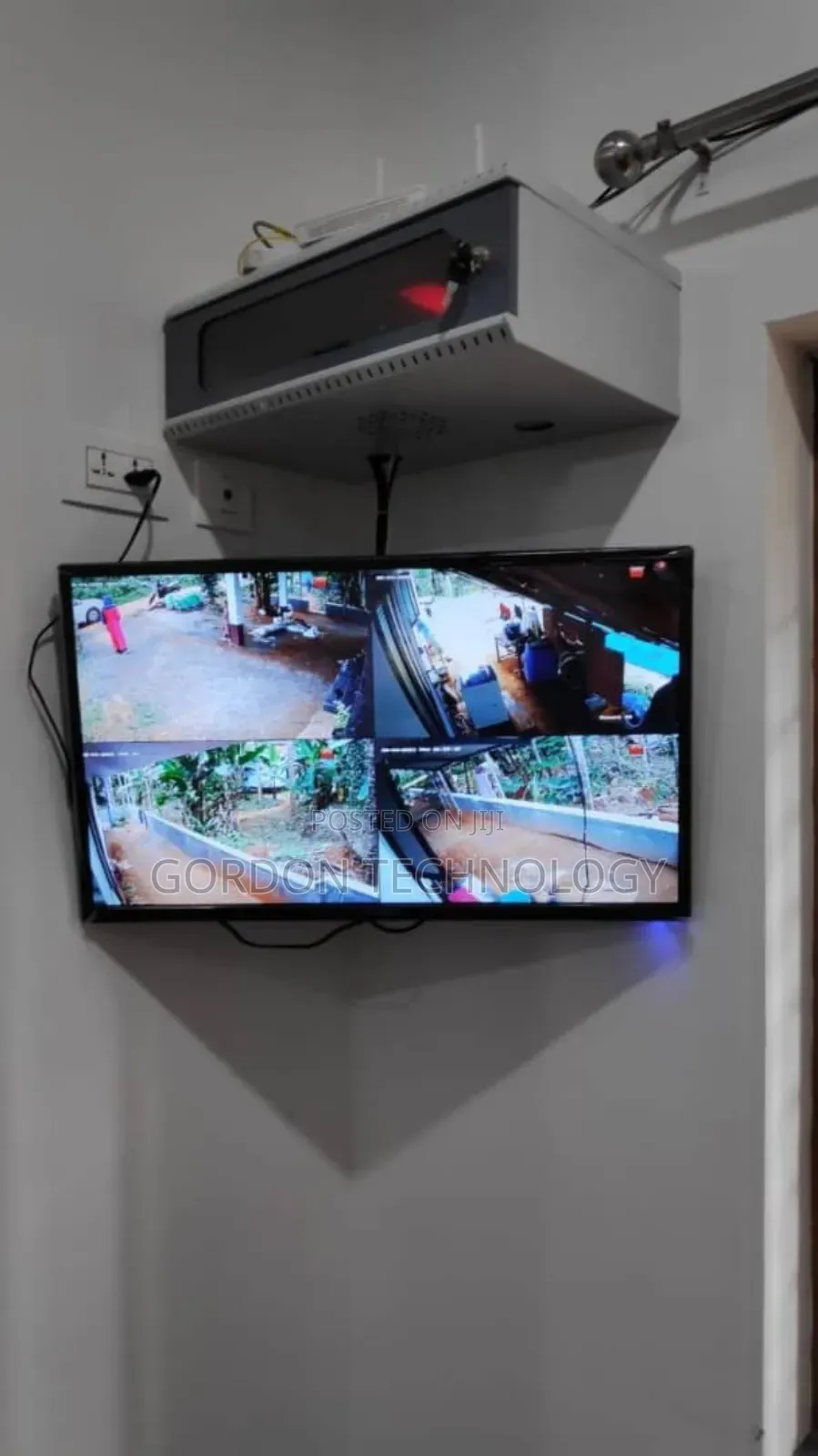 Data Cabinet for CCTV Camera