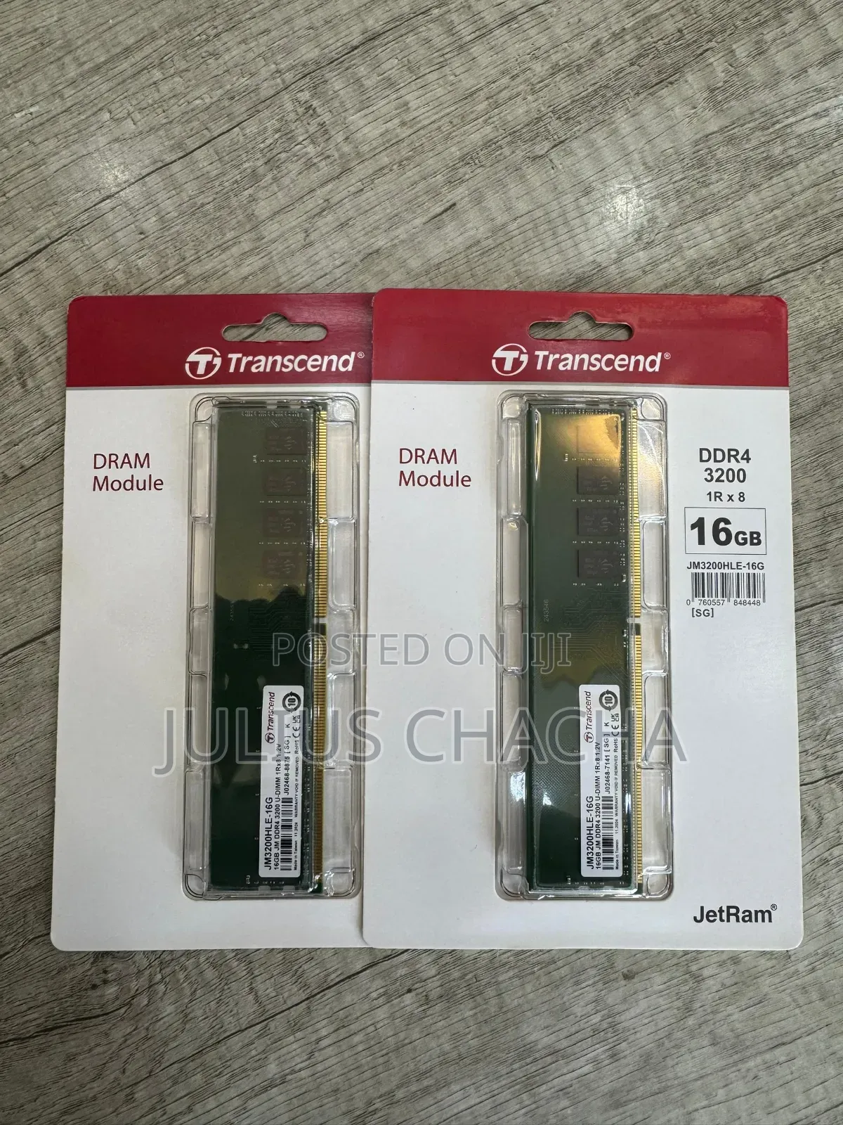 Transcend Dram 16gb Ddr4