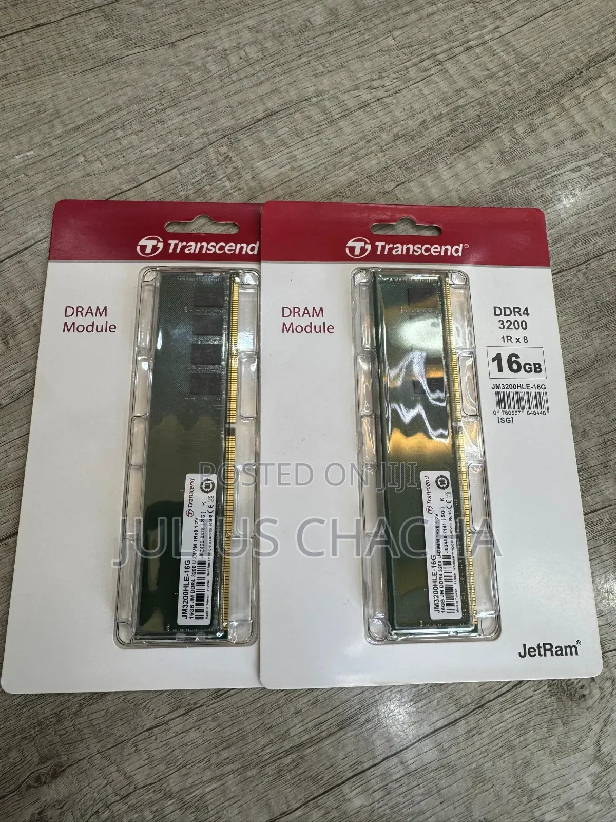 Transcend Dram 16gb Ddr4