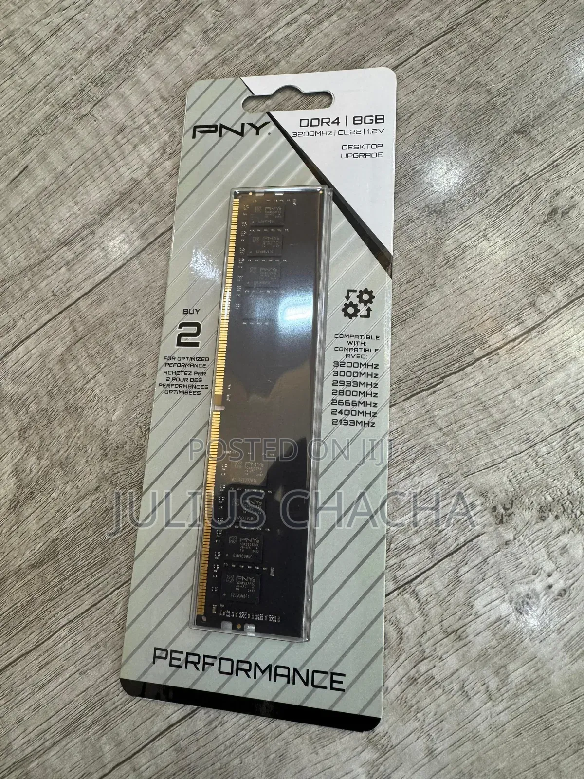Pny Ddr4 8gb