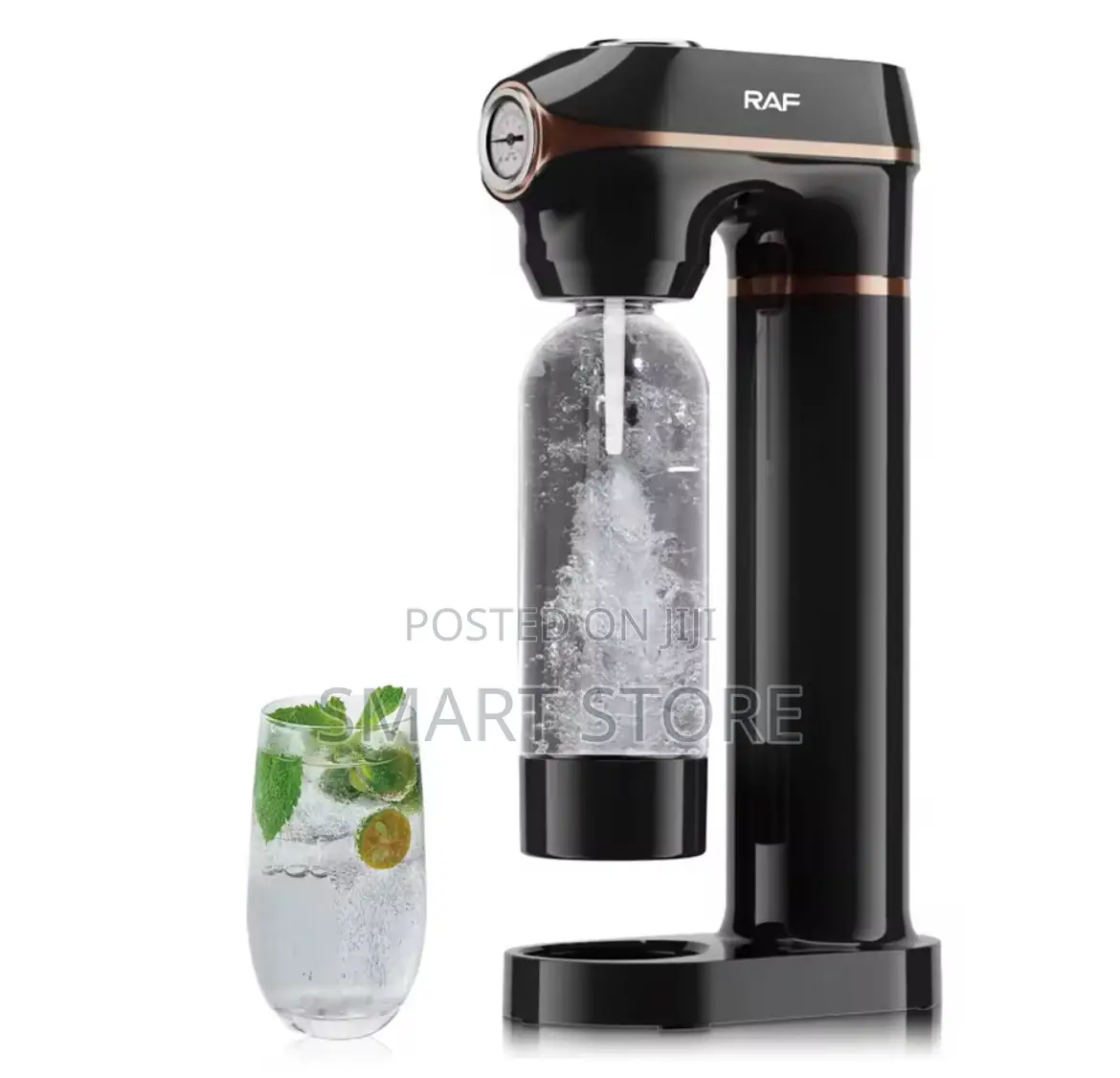 Raf Soda Maker Sparkling Water Machine – 1000ml Bottle