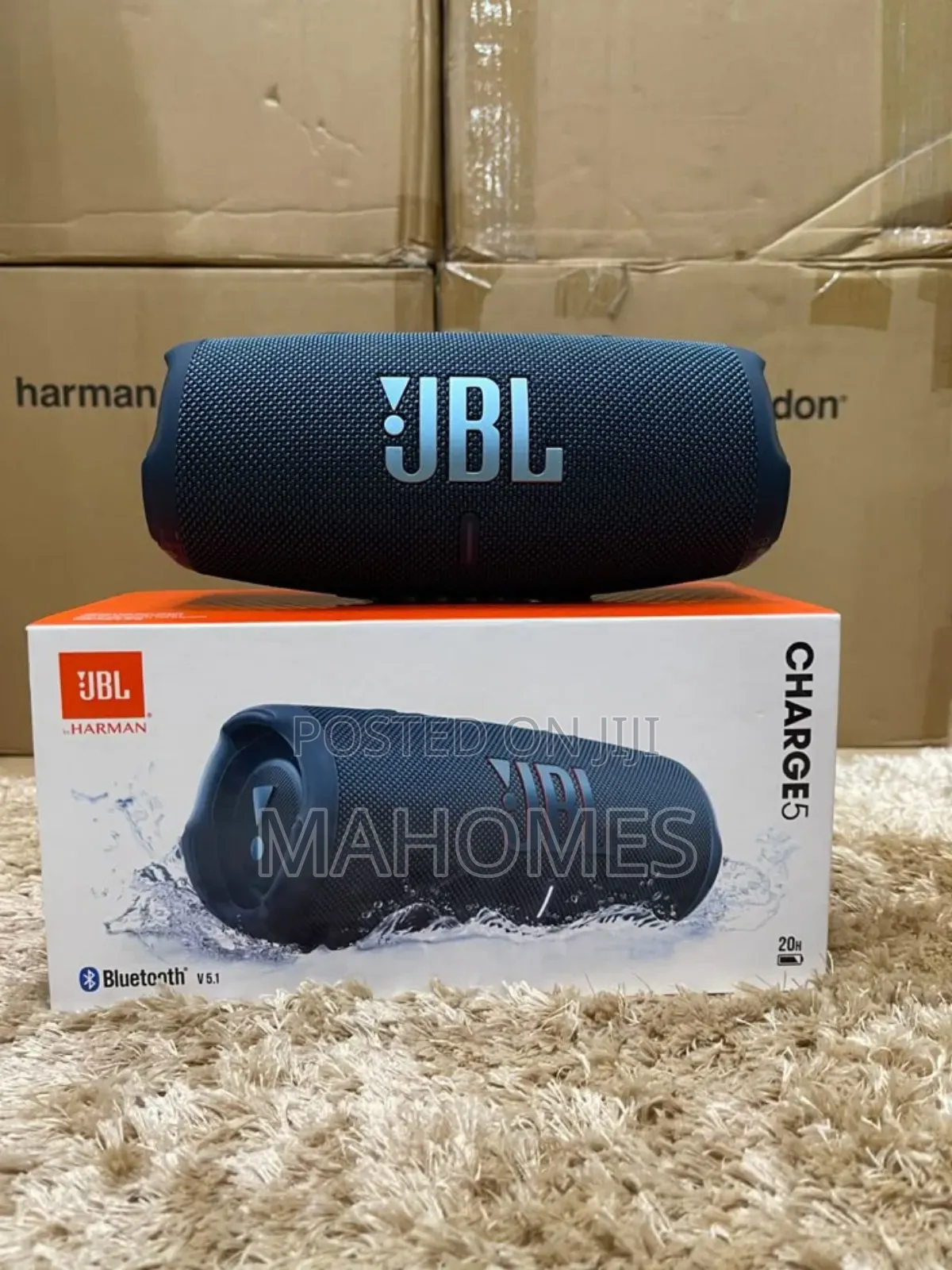 JBL Charge 5 Splash Proof Portable Speaker in Kinondoni - Audio & Music ...
