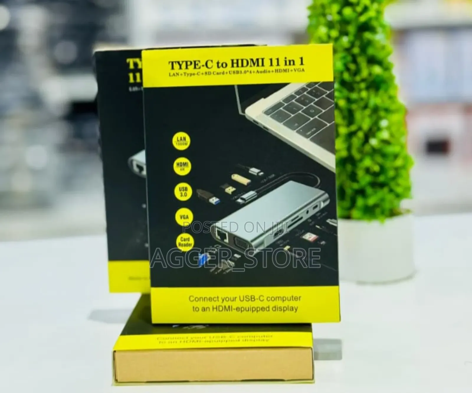 Type C To Hdmi 11 In 1 Adapter