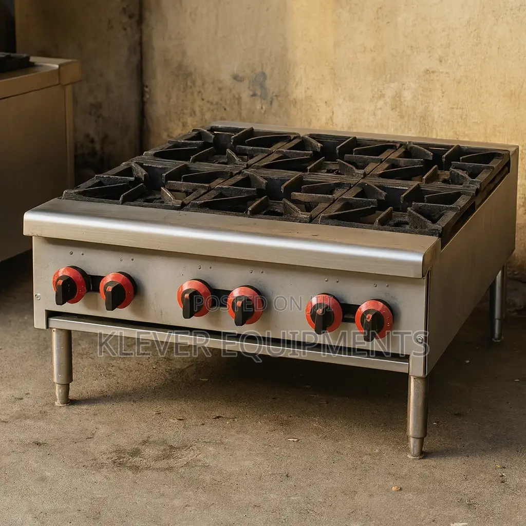 Commercial Gas Stove 6 Burners