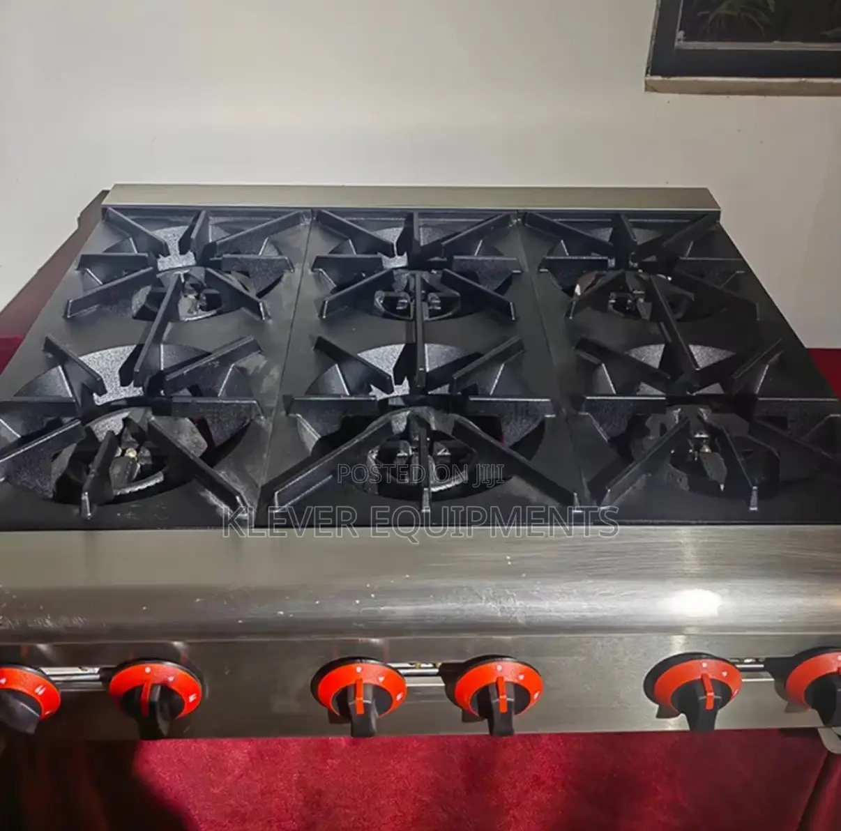 Commercial Gas Stove 6 Burners