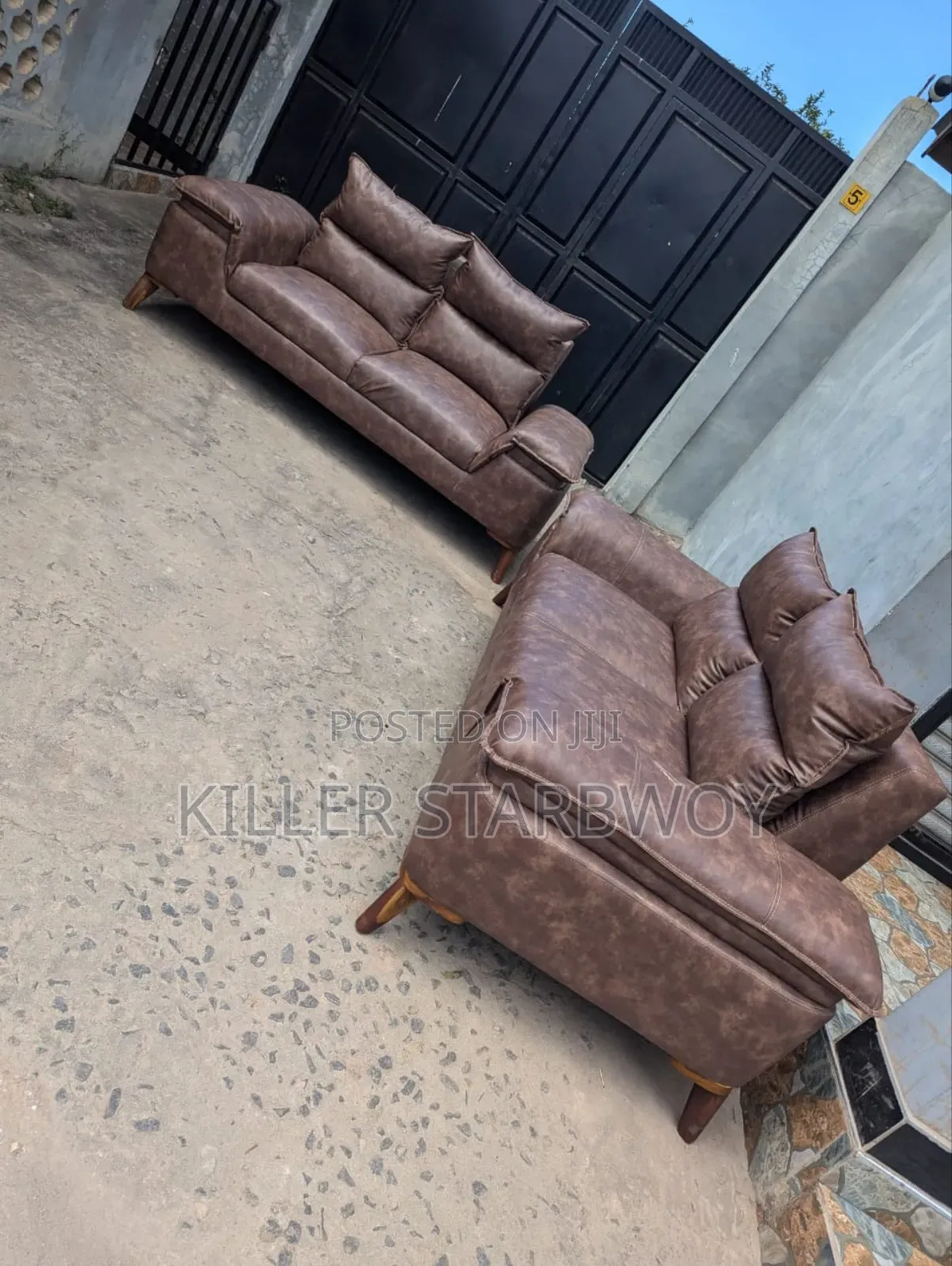 Sofa Set Pure Leather