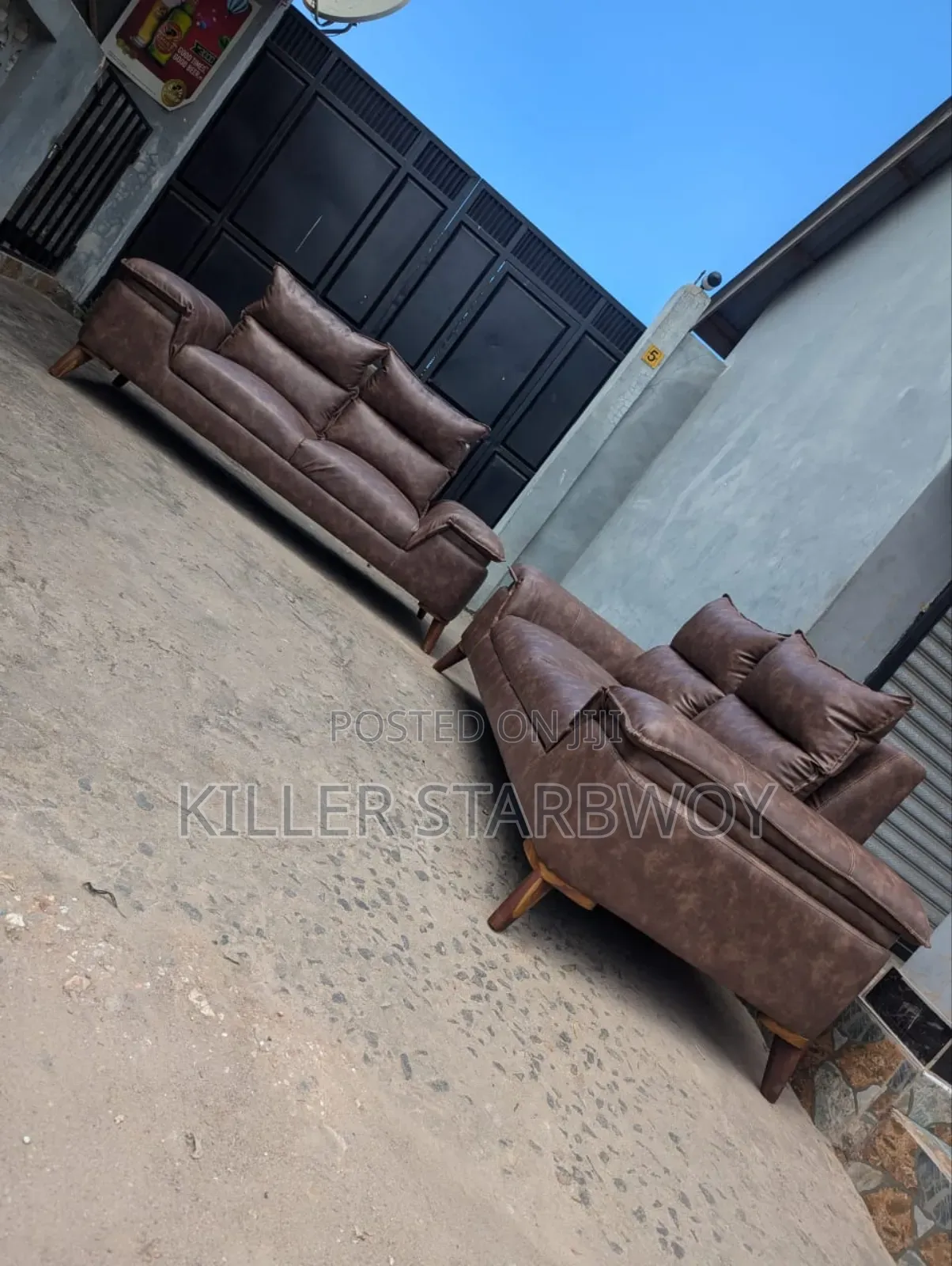 Sofa Set Pure Leather