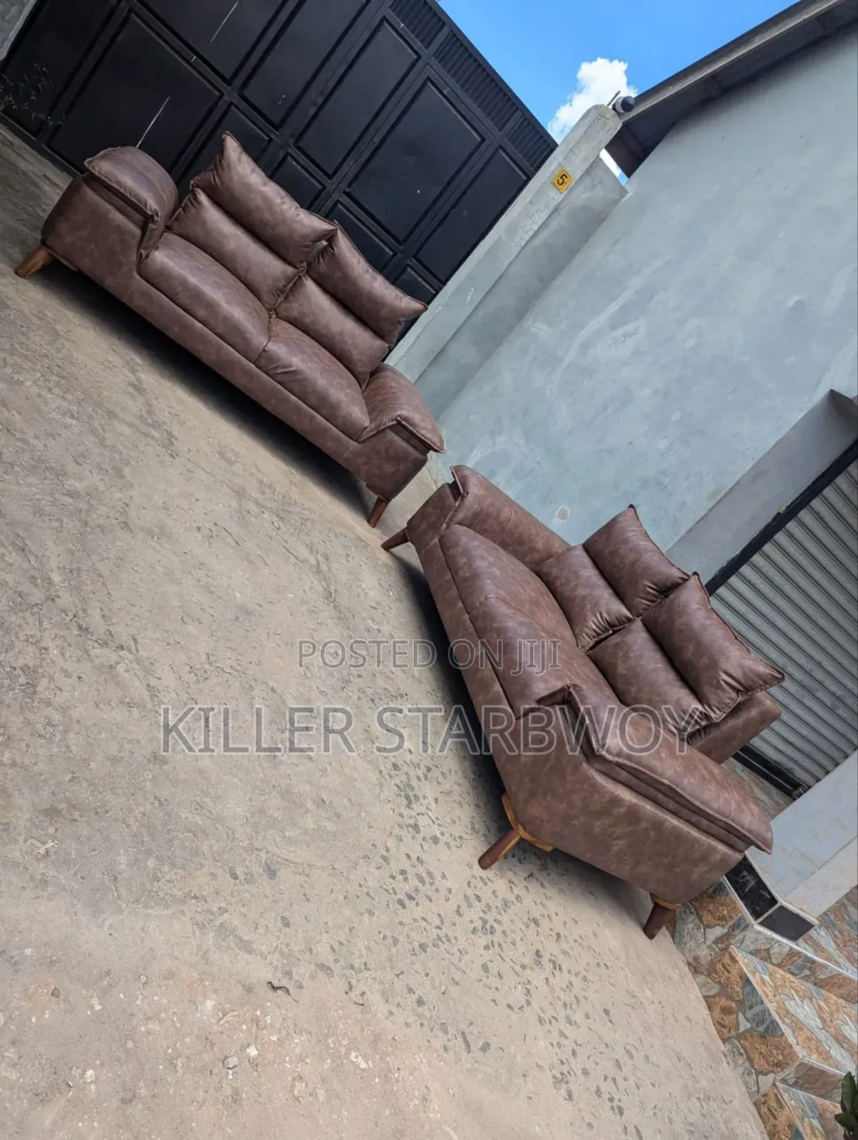 Sofa Set Pure Leather