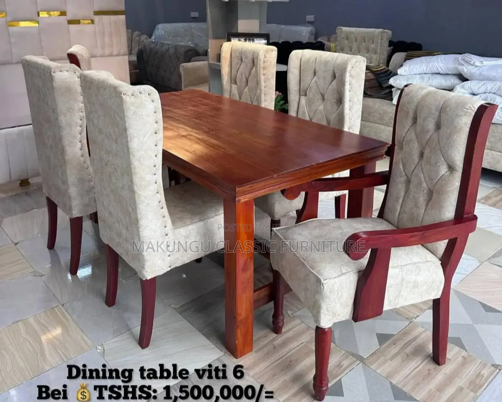 Dinning Sets With Table and Chair Composition