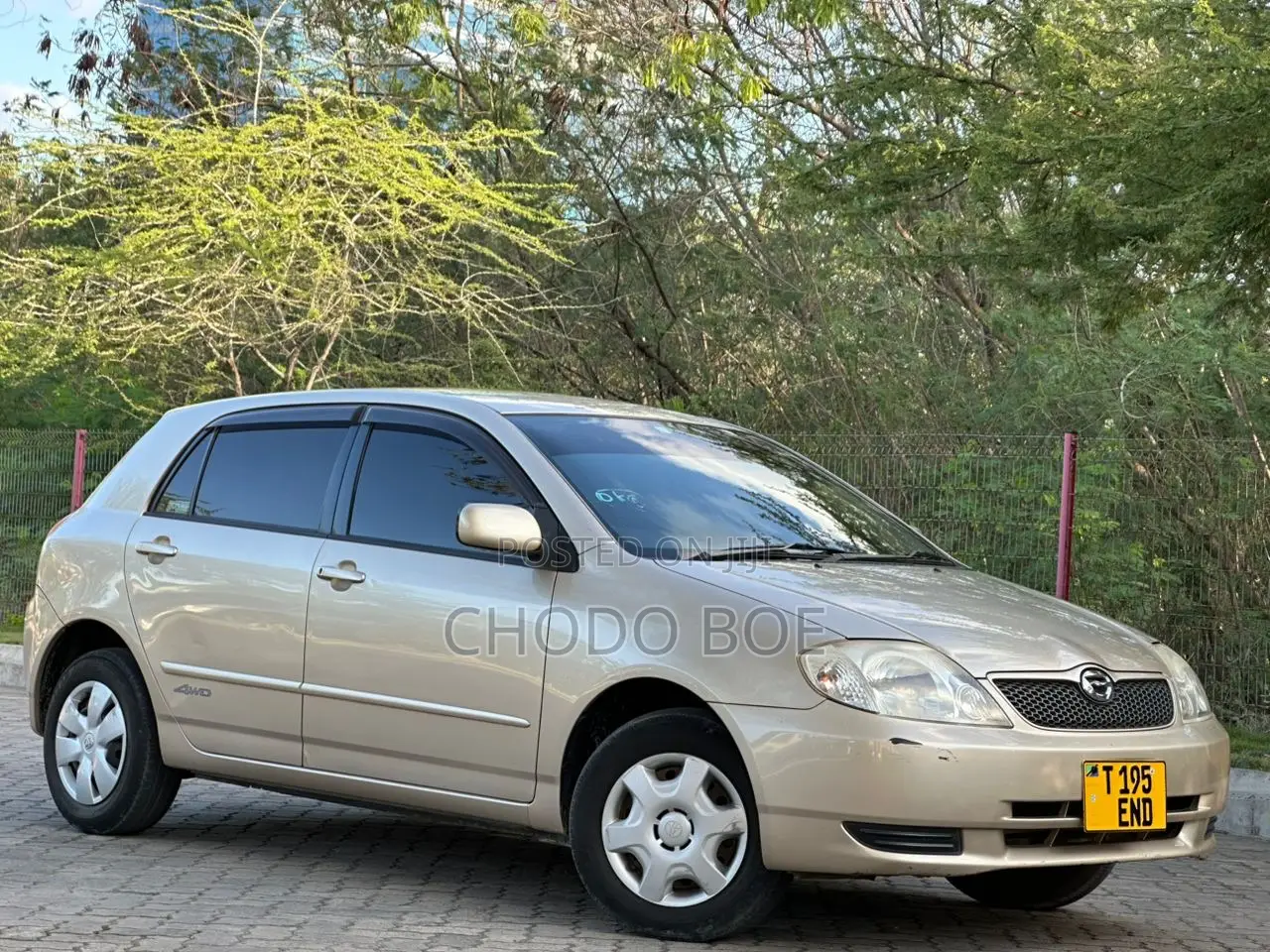 Toyota Allex 2004 Gold