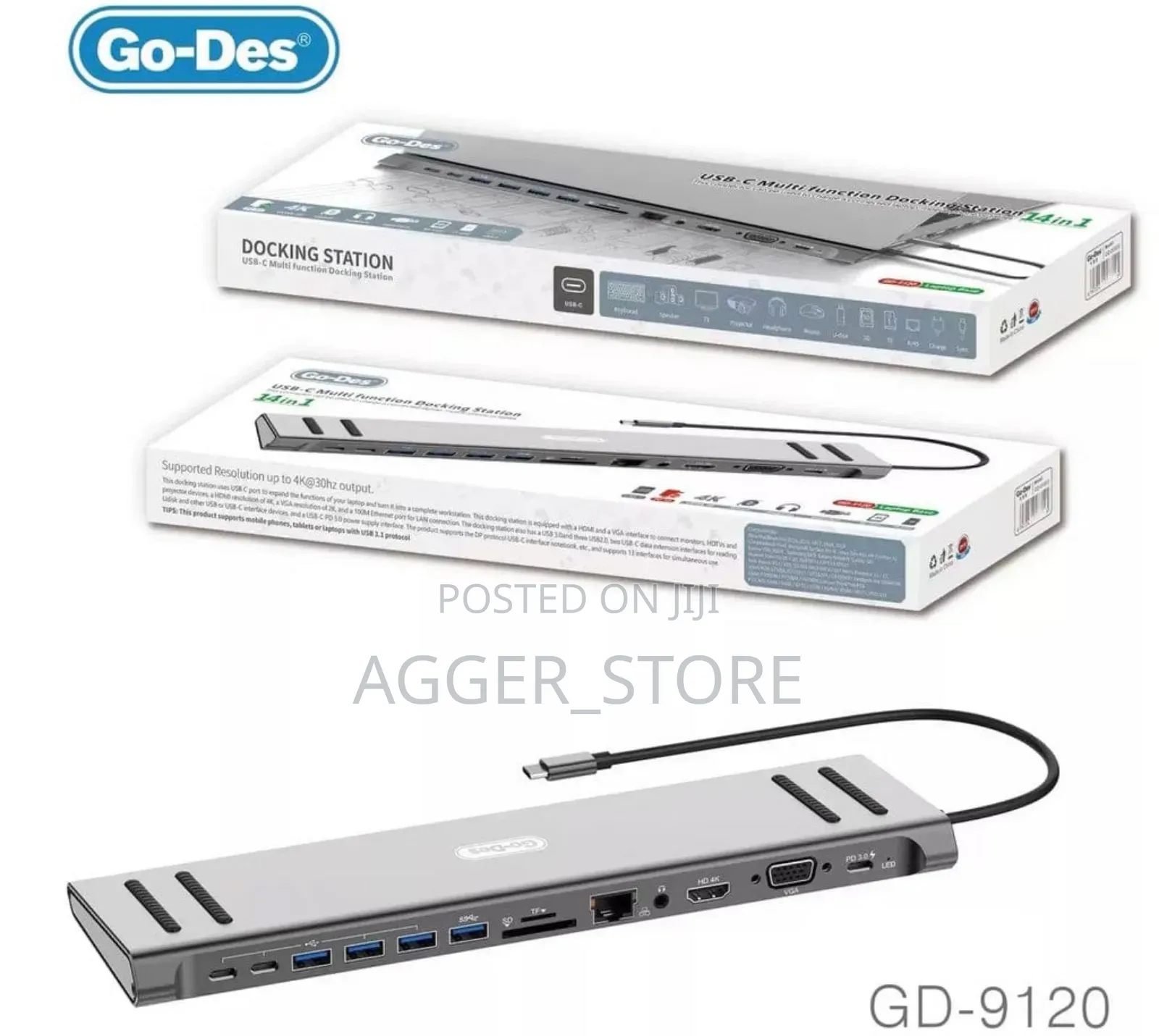 Docking Station 16 in 1 (Type C)