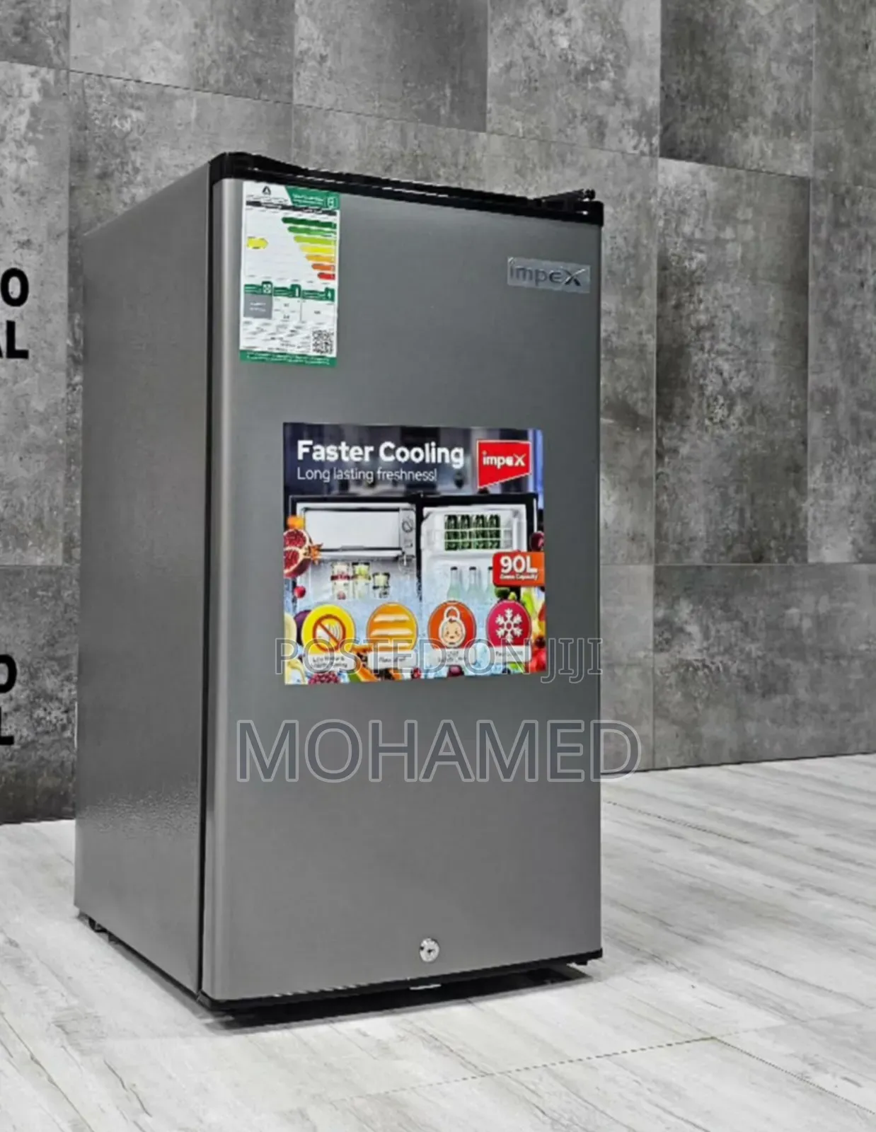 Impex Single Door Fridge Lita 90