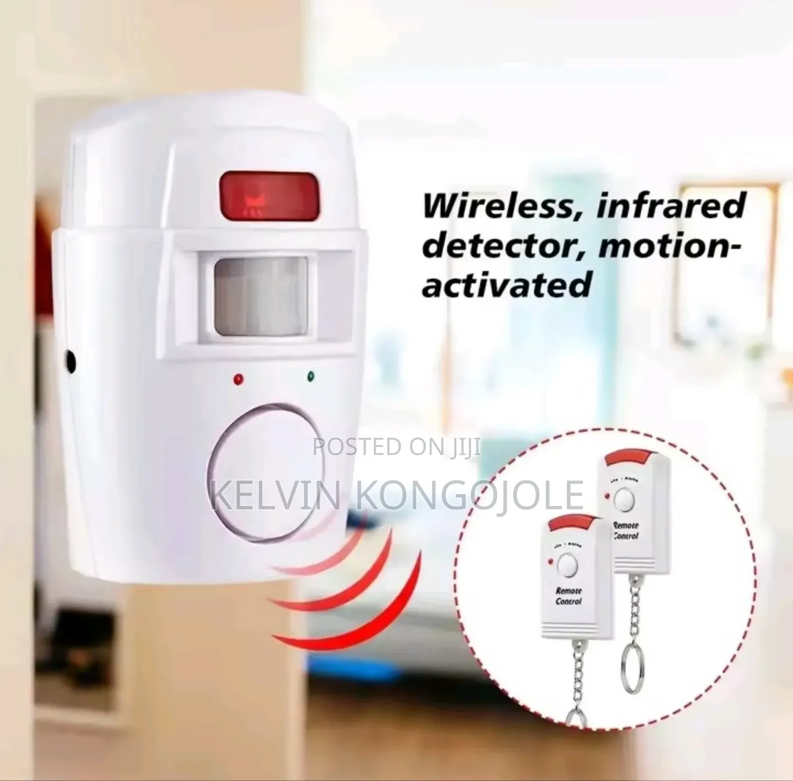 Min Security Alarm With Remote Control