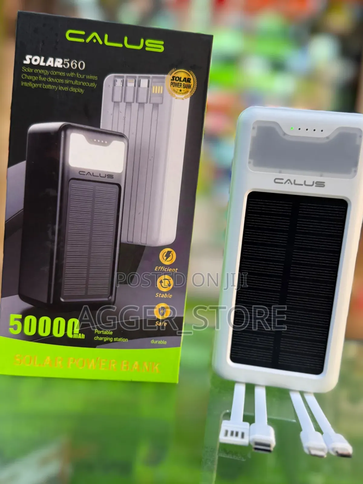 Calus Solar 560 Fast Charging Powerbank 50000mah