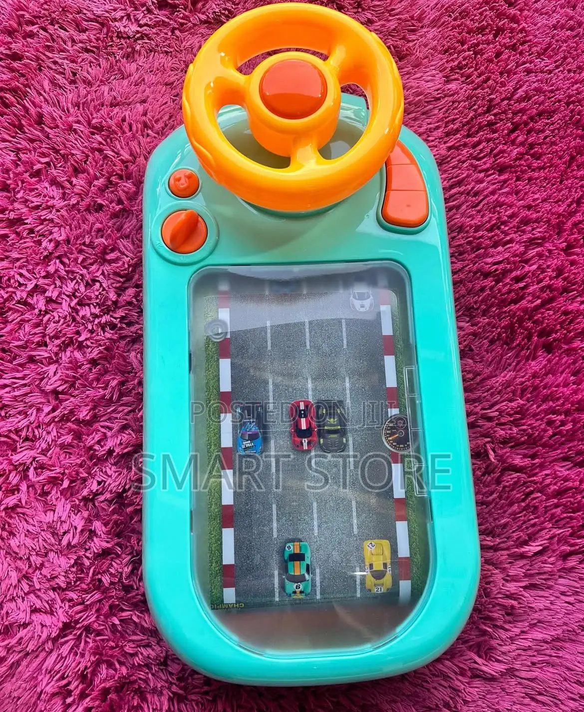 Electric Battery-Powered Car Racing Adventure