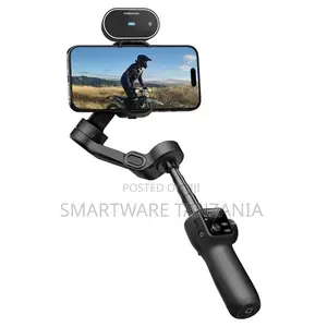 Porodo Velocam 3-axis Gimbal Stabilizer - Black