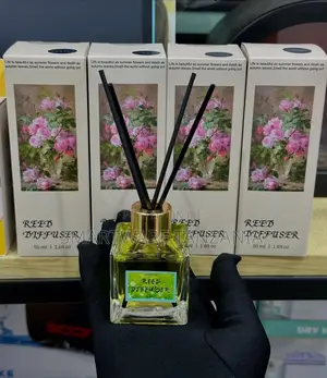 Ocean Breeze Reed Diffuser Set With Bamboo Sticks, For Home Office