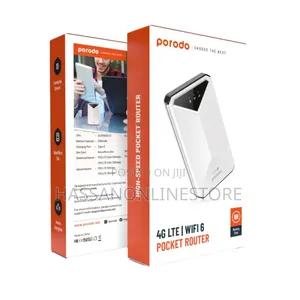Porodo Portable Mifi 3g/4g Router Cat4 V2 Without Display