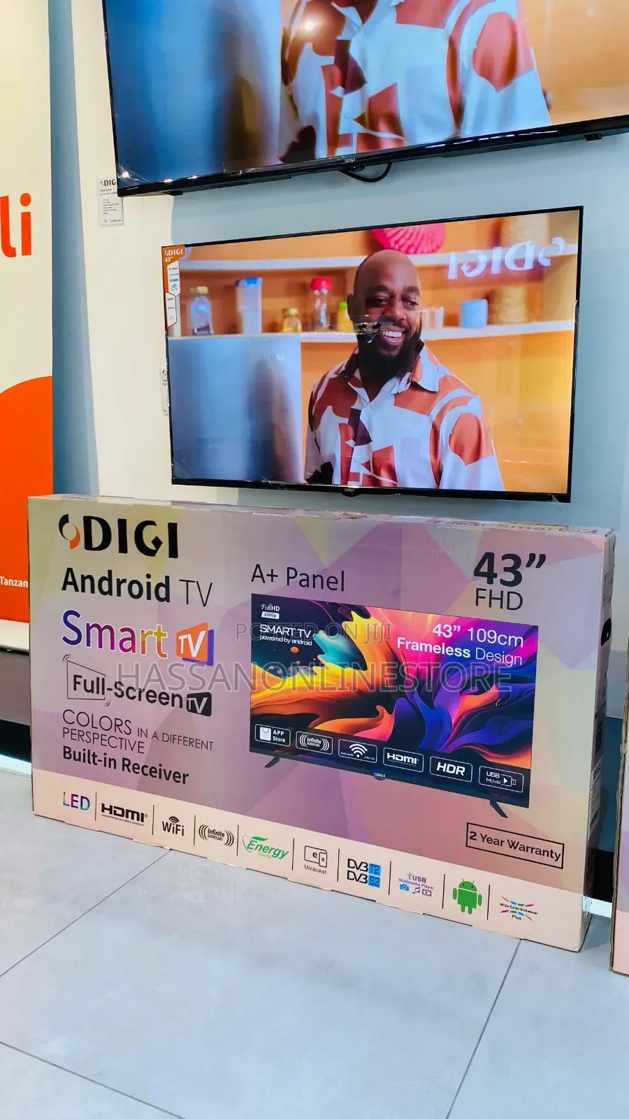 Digi 43 Inches Smart – FHD Smart Tv, Android Os, Wi-Fi