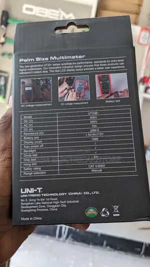 Uni-T Multimeter (Ut33b+)