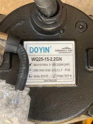 Doyin Sewage Pump 3hp (2inch)