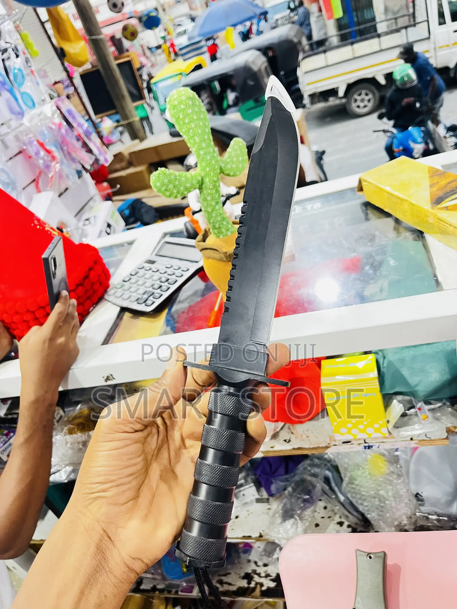 Stainless Steel Portable Tactical Knife With Scabbard