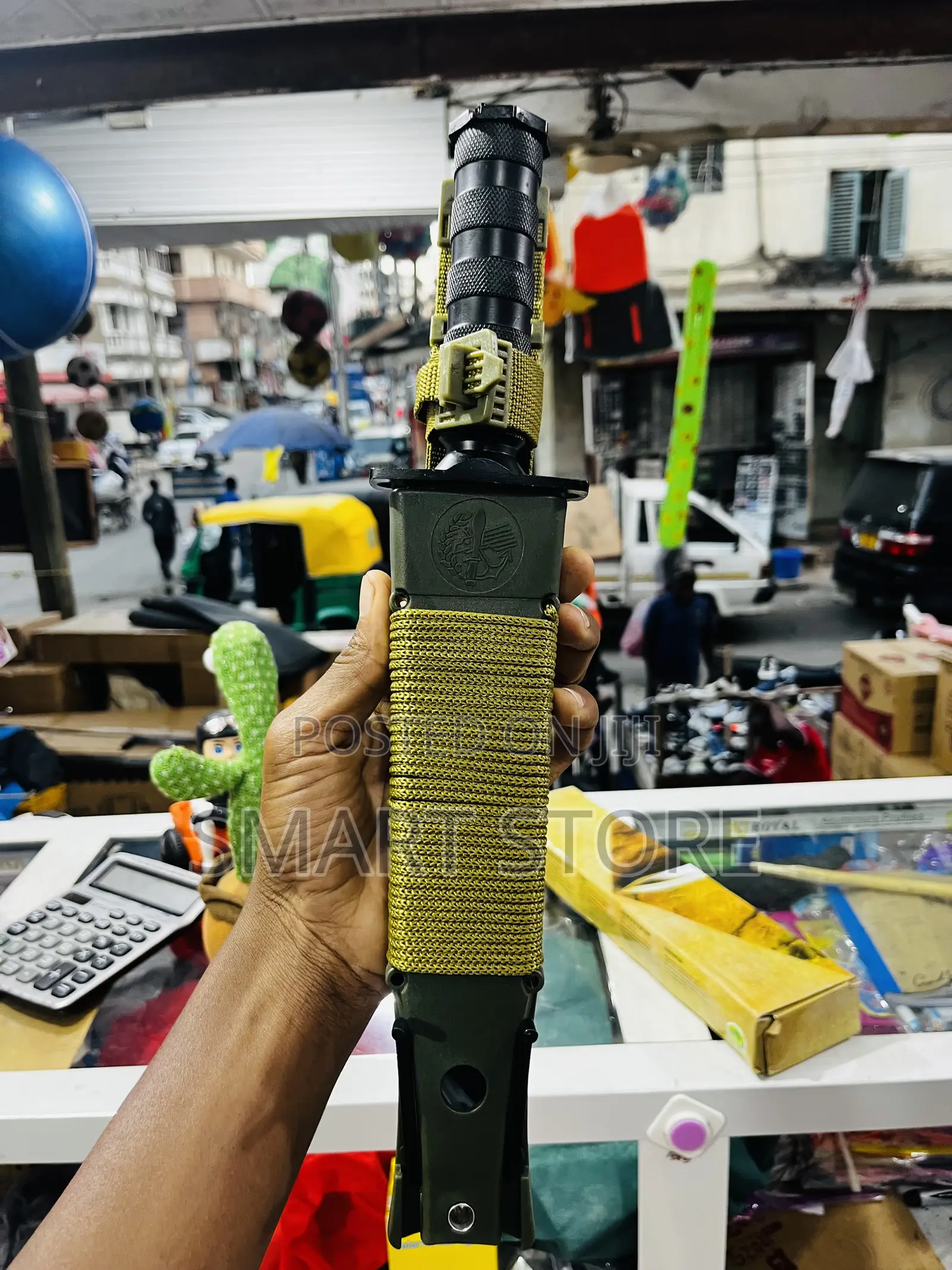 Stainless Steel Portable Tactical Knife With Scabbard