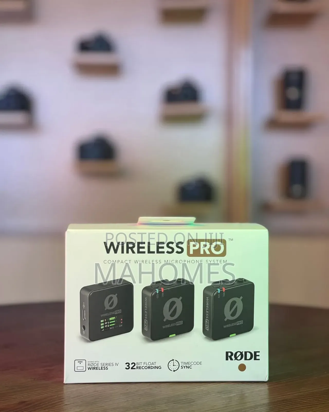 Rode Wireless Pro 2-Person Clip-on Wireless Microphone System/Recorder