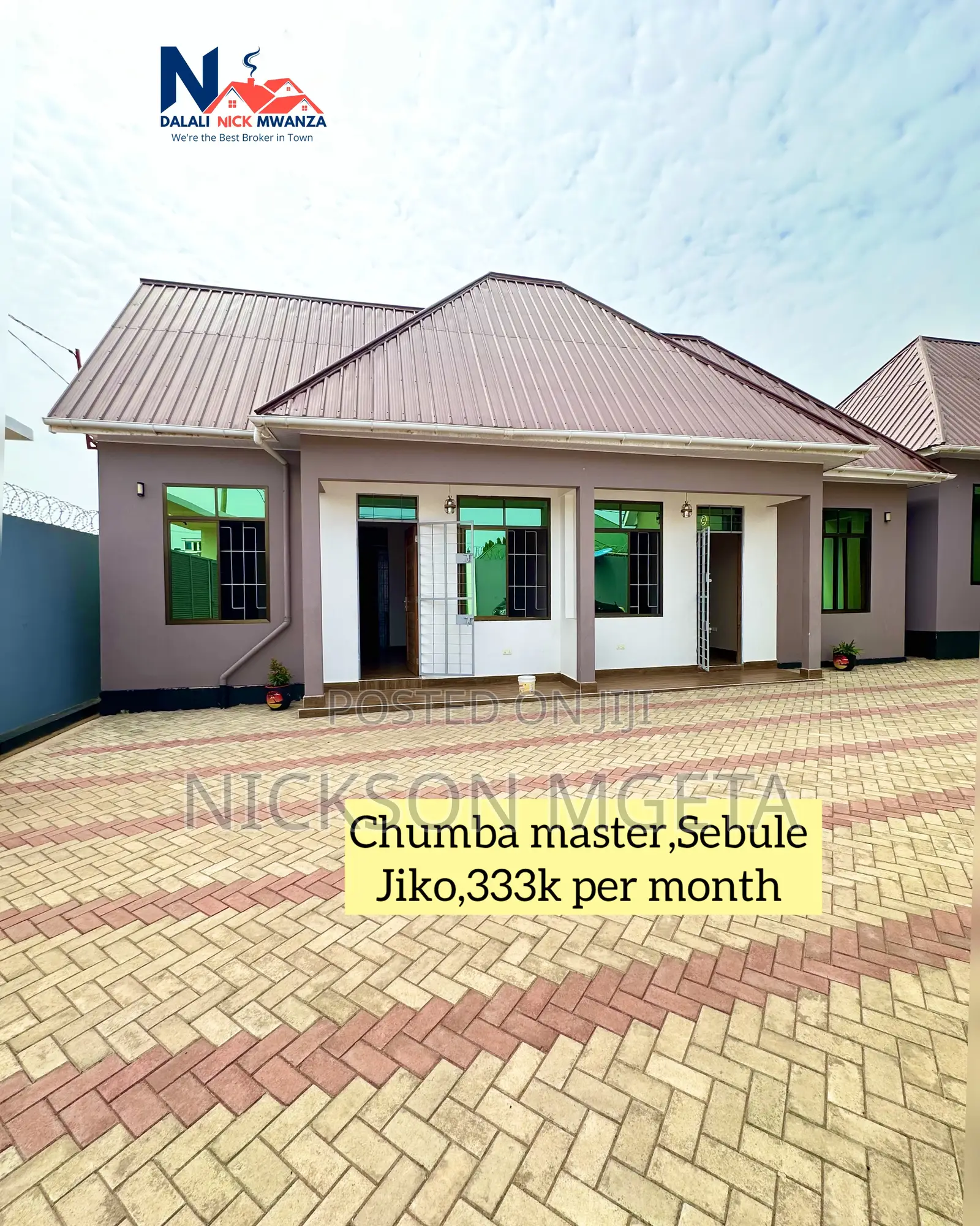 1bdrm Apartment in Dalali_Nick_Mwanza, Nyasaka for rent