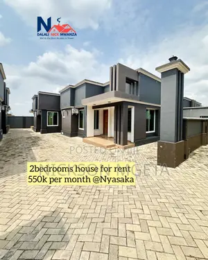 2bdrm Apartment in Dalali_Nick_Mwanza, Nyasaka for rent
