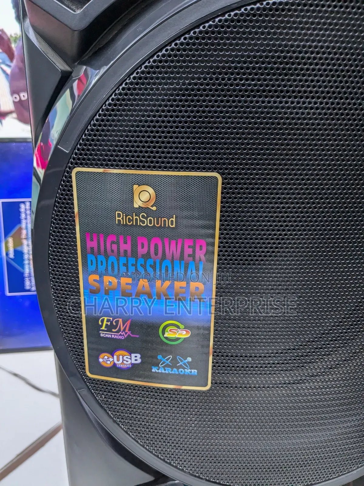 Heavy Duty Powerful Rechargeable Rich Sound Professional Speaker