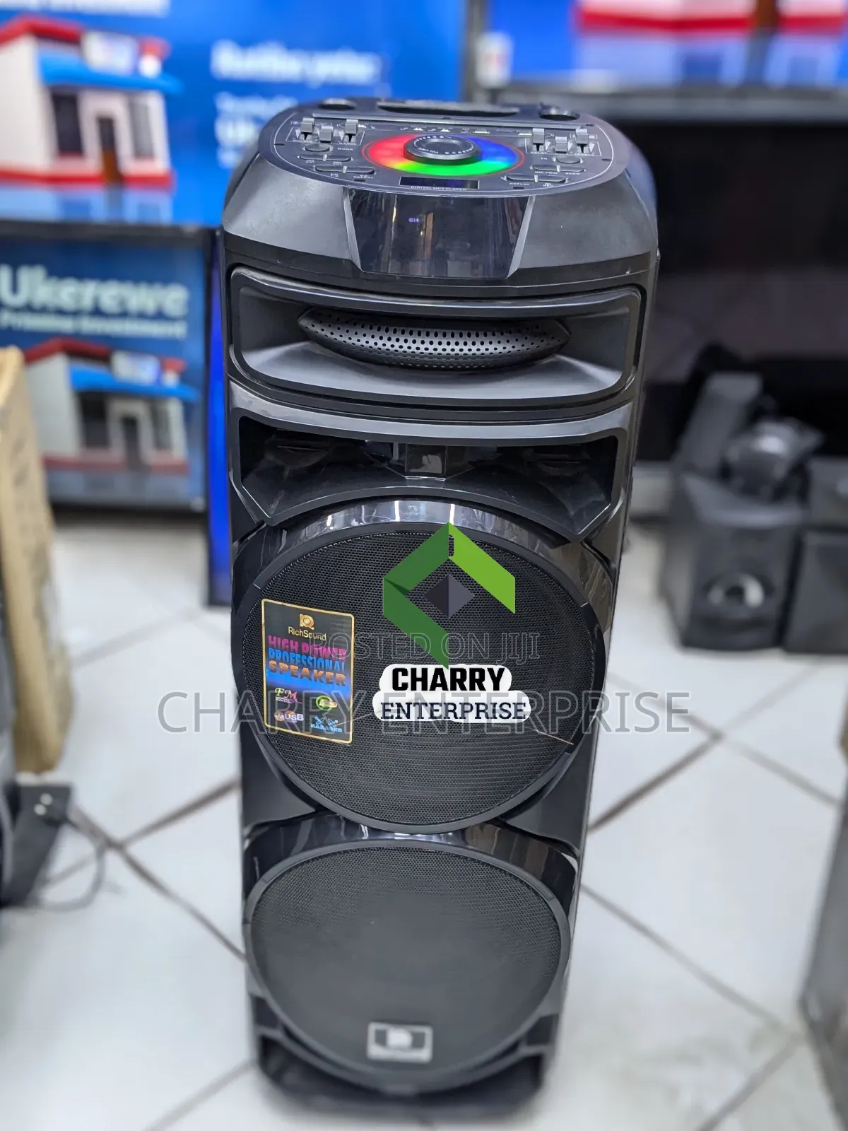 Heavy Duty Powerful Rechargeable Rich Sound Professional Speaker