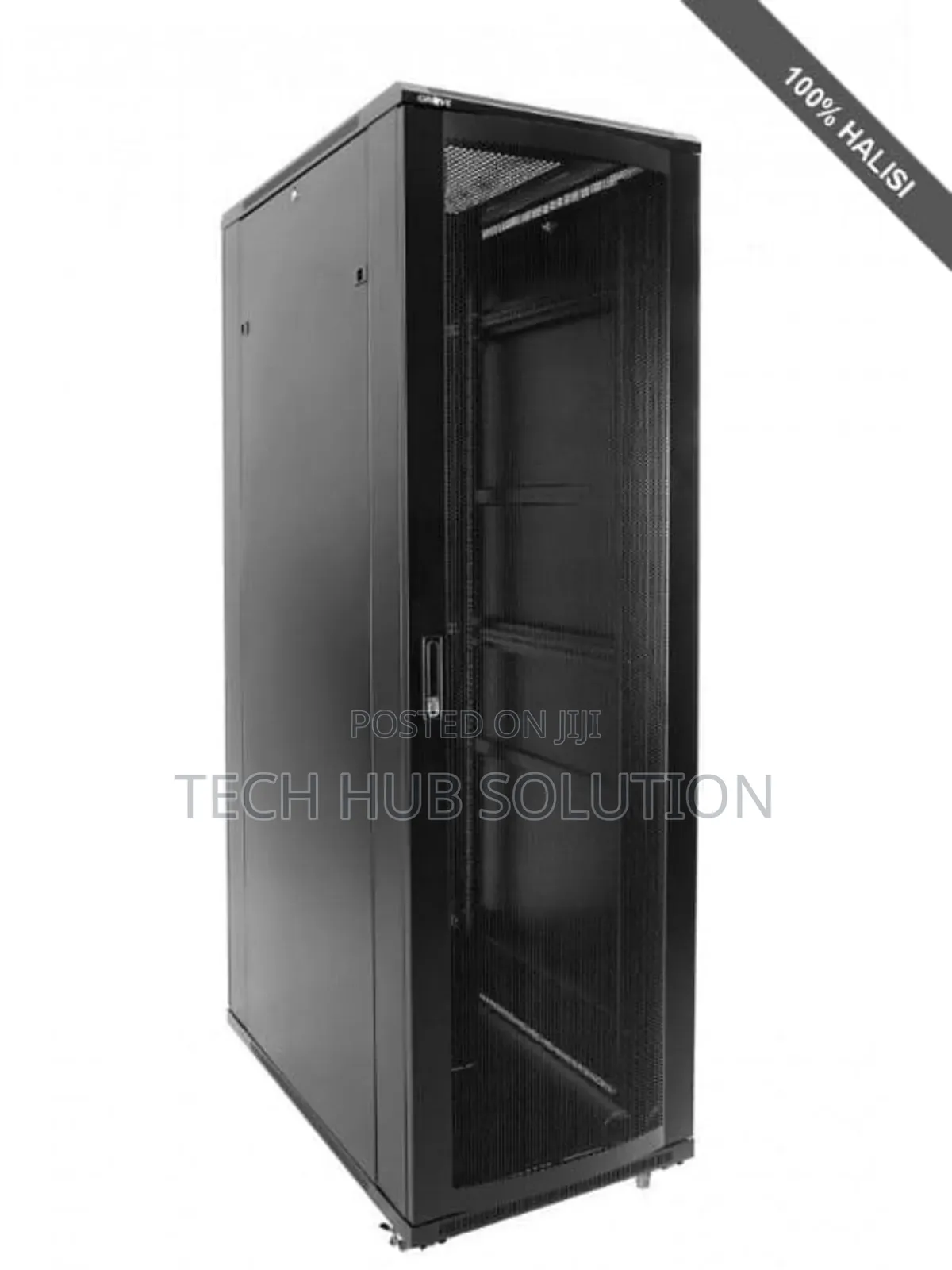 Evi Cabinet 42u 1 X 6 Way Pdu, 3 Shelfs 4 Fans Included