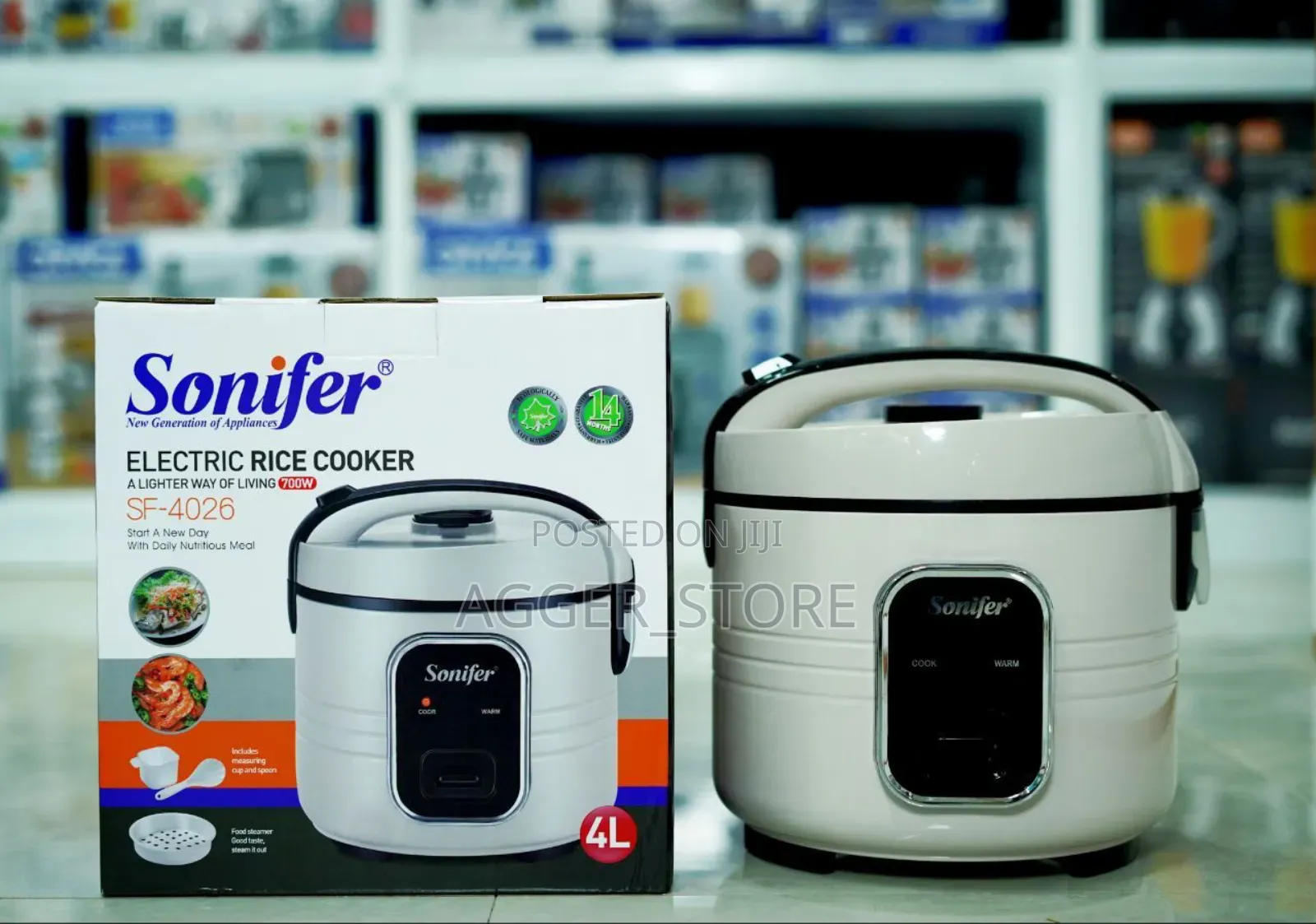 Sonifer Electric Rice Cooker 4.0l
