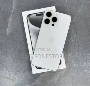 New Apple iPhone 15 Pro Max 256 GB White